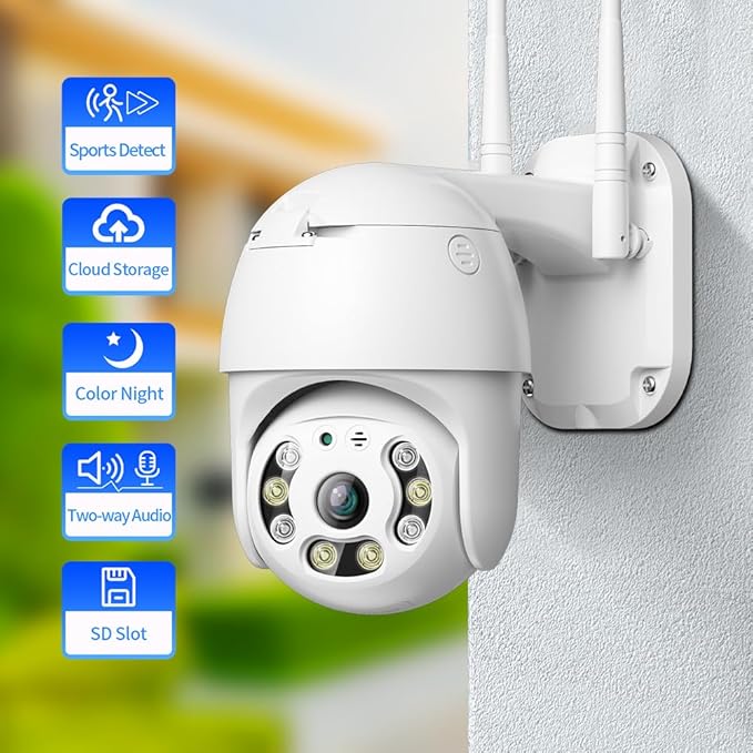 WIFI SMART CAMERA A6 - Loon Traders