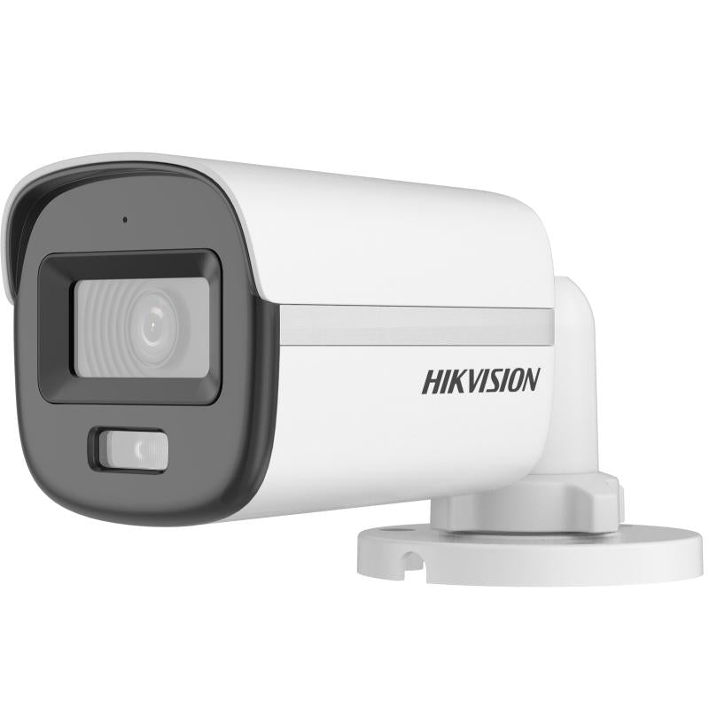HIKVISION 2 MP SMART HYBRID LIGHT WITH COLORVU FIXED MINI BULLET CAMERA - Loon Traders