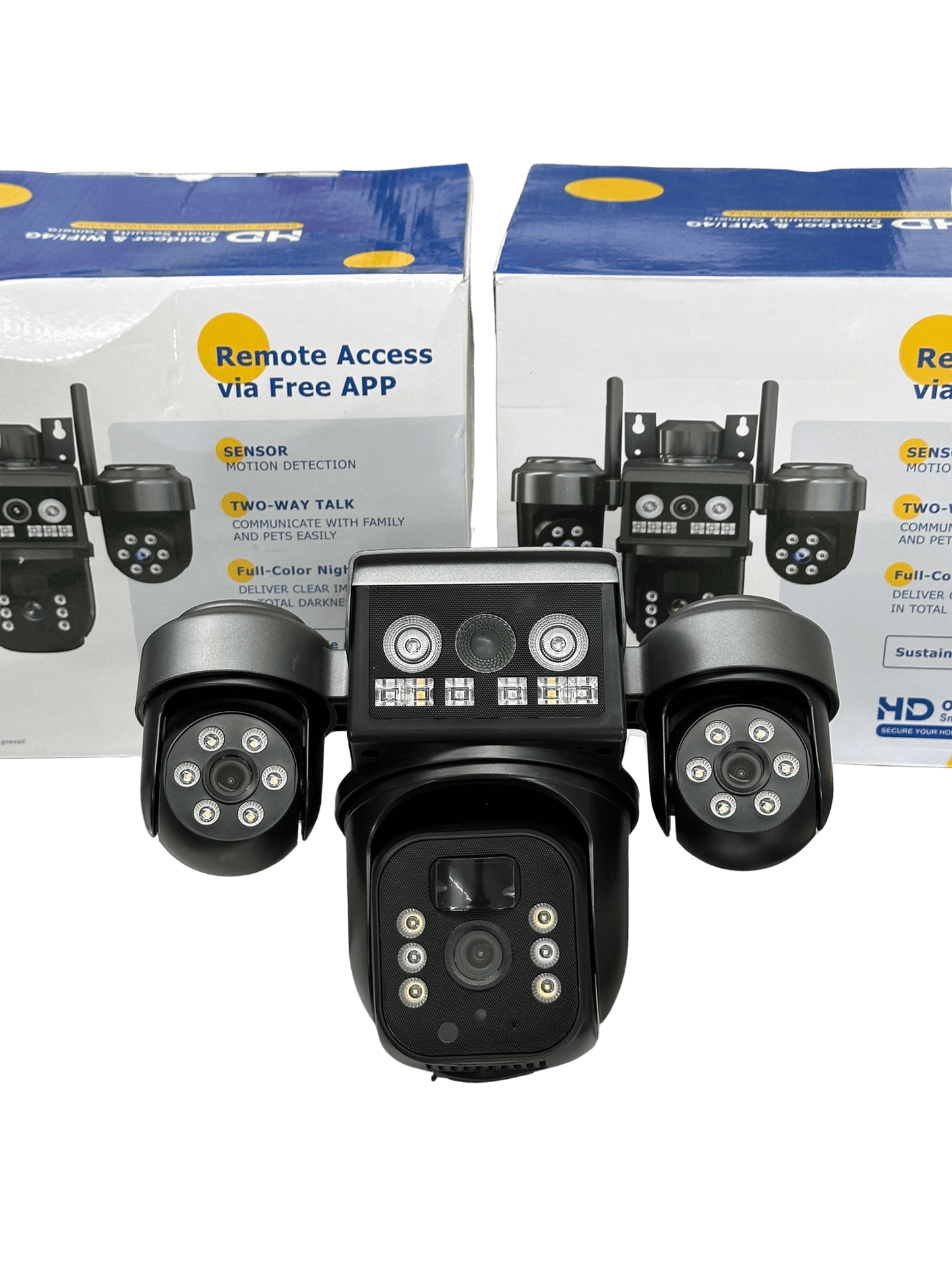 SOLAR SIM SECURITY CAMERA BG23179A - 4G - Loon Traders
