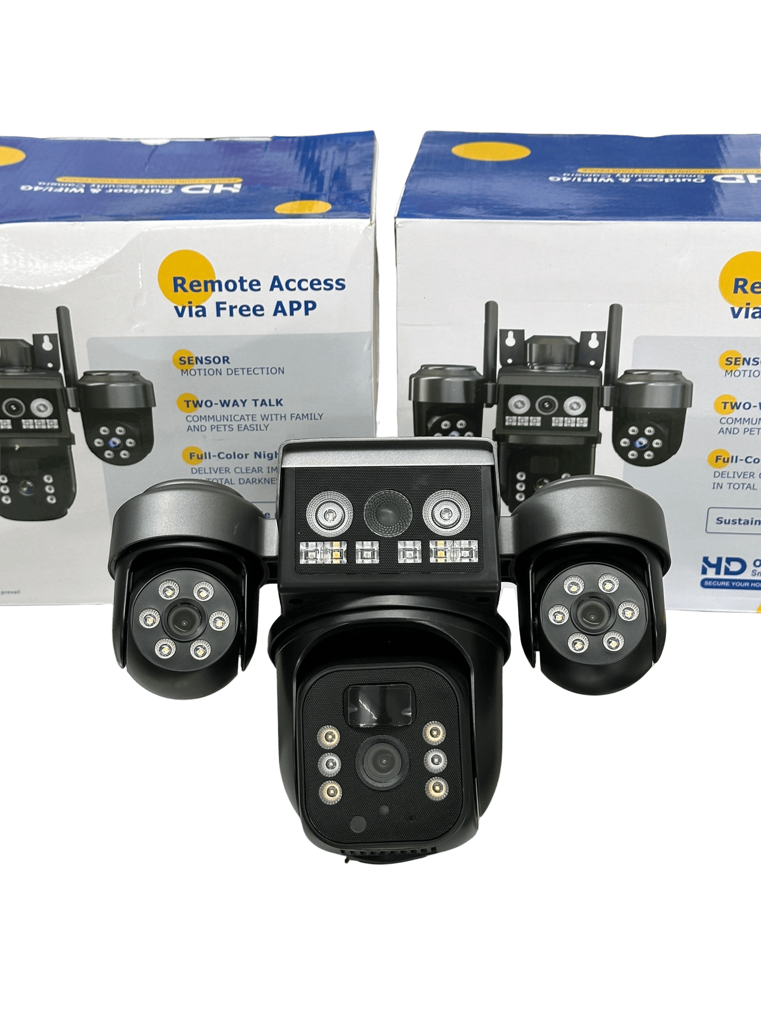 SOLAR SIM SECURITY CAMERA BG23179A - 4G - Loon Traders