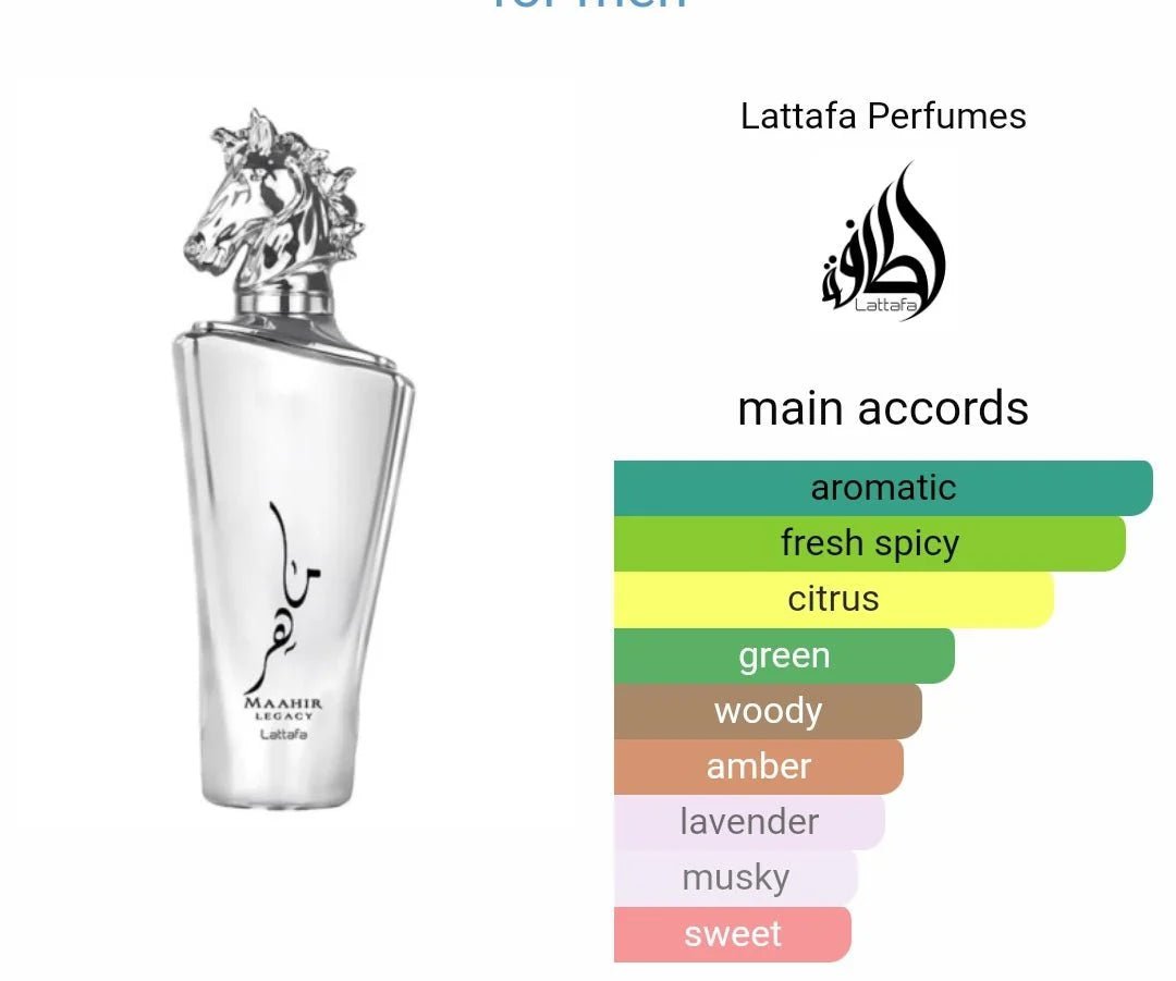 LATTAFA MAAHIR LEGACY 100ML EDP - Loon Traders